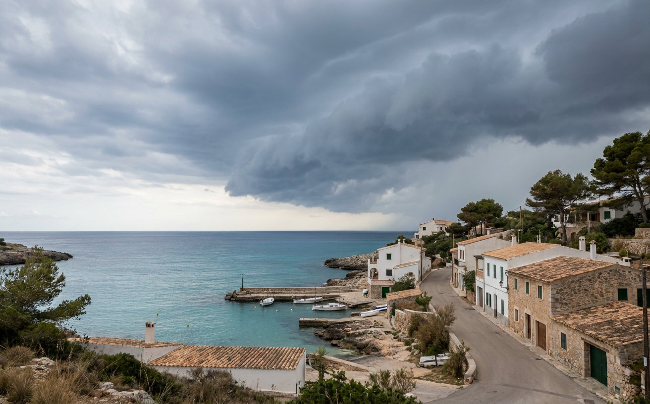 Atlantik-Tief bringt Mallorca Schlammregen und danach neue Hitze