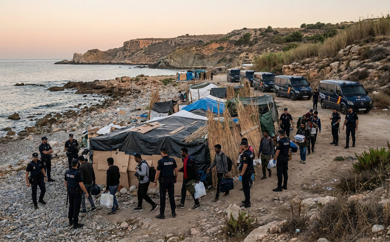 Ceuta richtet zwei temporäre Aufnahmeeinrichtungen ein