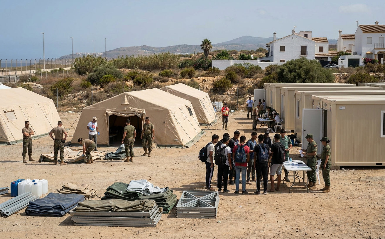 Ceuta schafft weitere Notplätze für mehr als 2.000 minderjährige Migranten