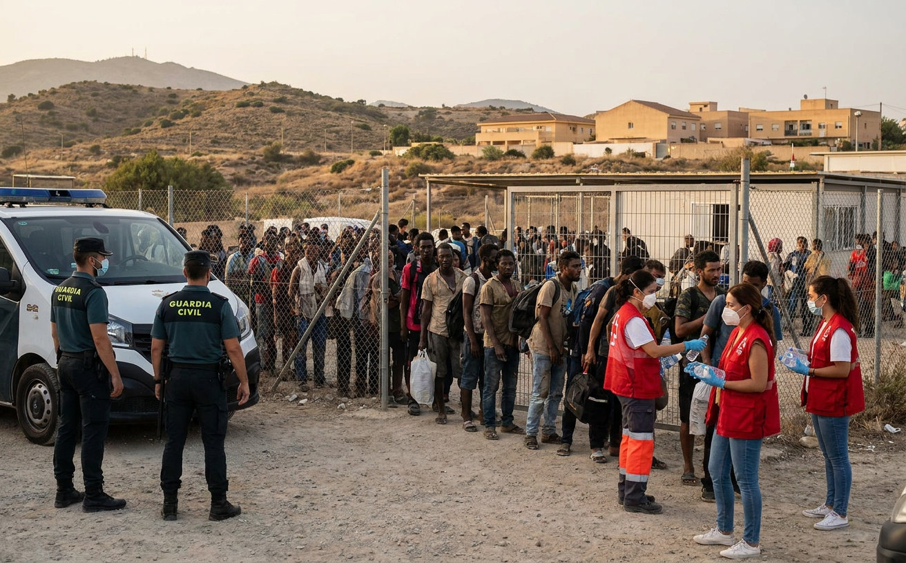 Ceuta: Spanien bittet EU und Frontex um Hilfe bei Migrantenverfahren