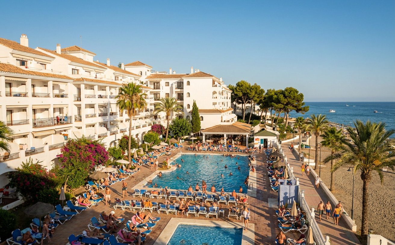 Costa del Sol beendet August mit 92,85 Prozent Hotelauslastung