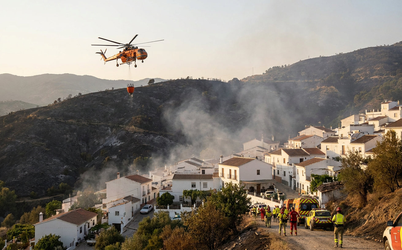 Drei Waldbrände an der Costa del Sol sind gelöscht