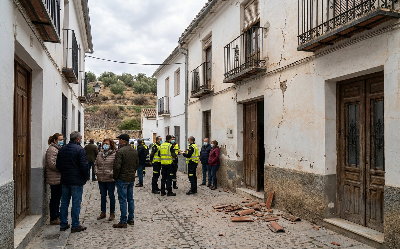 Erdbeben der Stärke 5 erschüttert Granada – 34 Nachbeben registriert