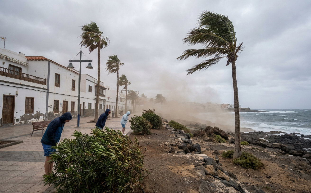 Gran Canaria: Aemet warnt am Freitag vor sehr starken Windböen