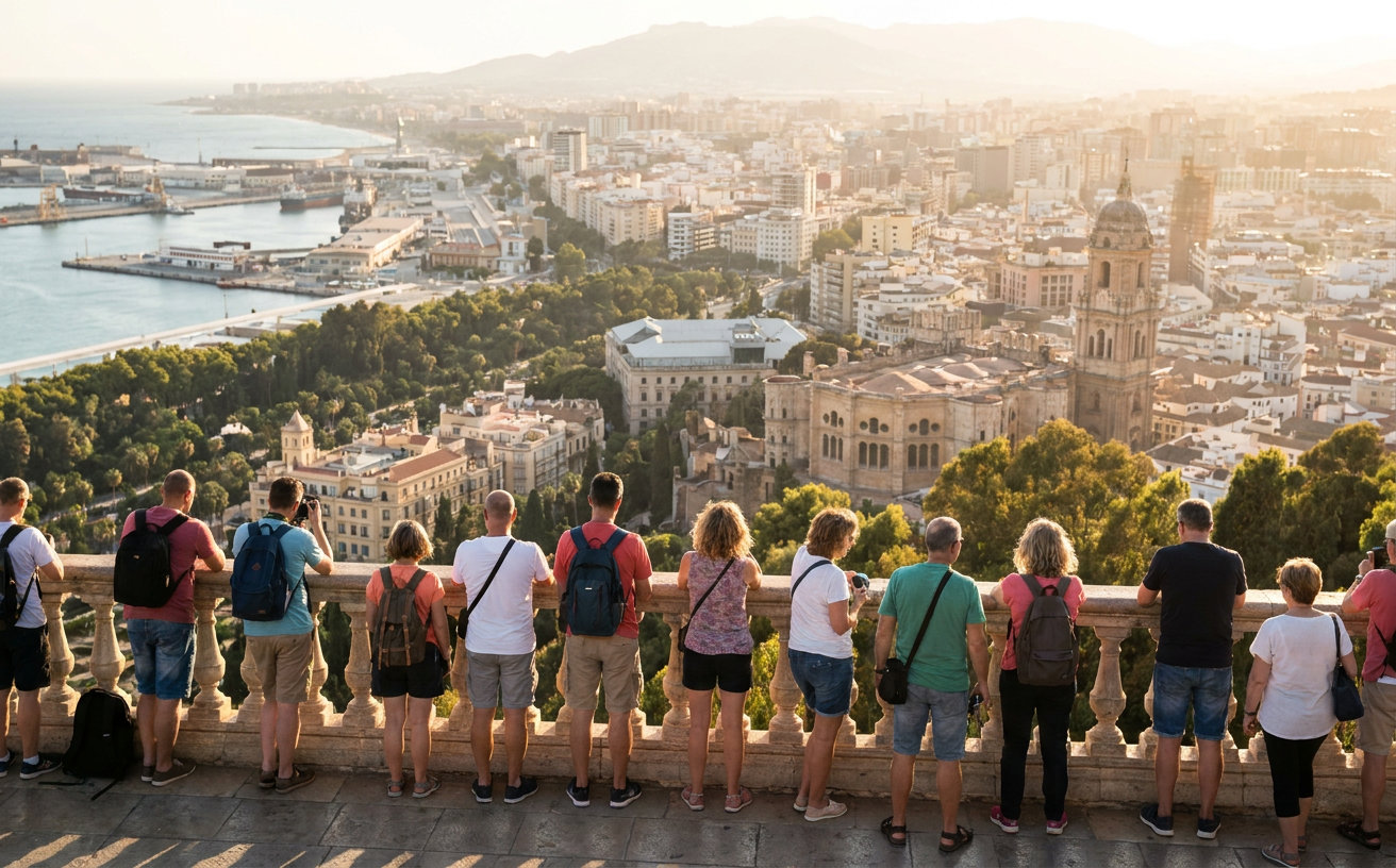Internationale Touristen geben in Málaga deutlich mehr aus
