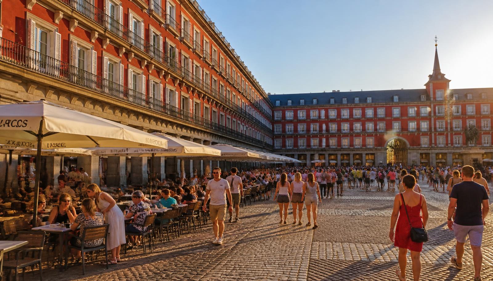 Madrid wird zum Sommerziel: Immer mehr internationale Gäste kommen im August