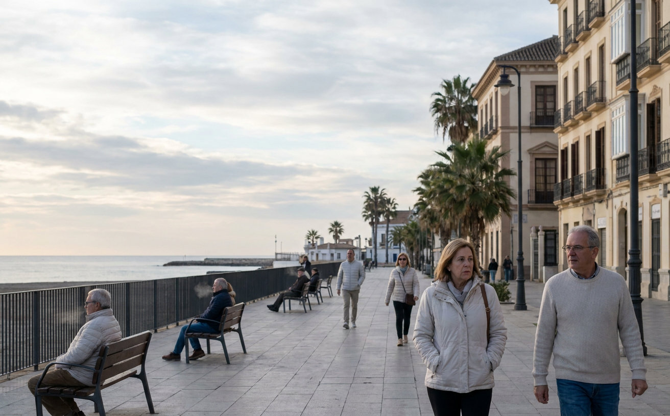 Málaga erlebt mit 15,7 Grad die frischeste Nacht des Sommers