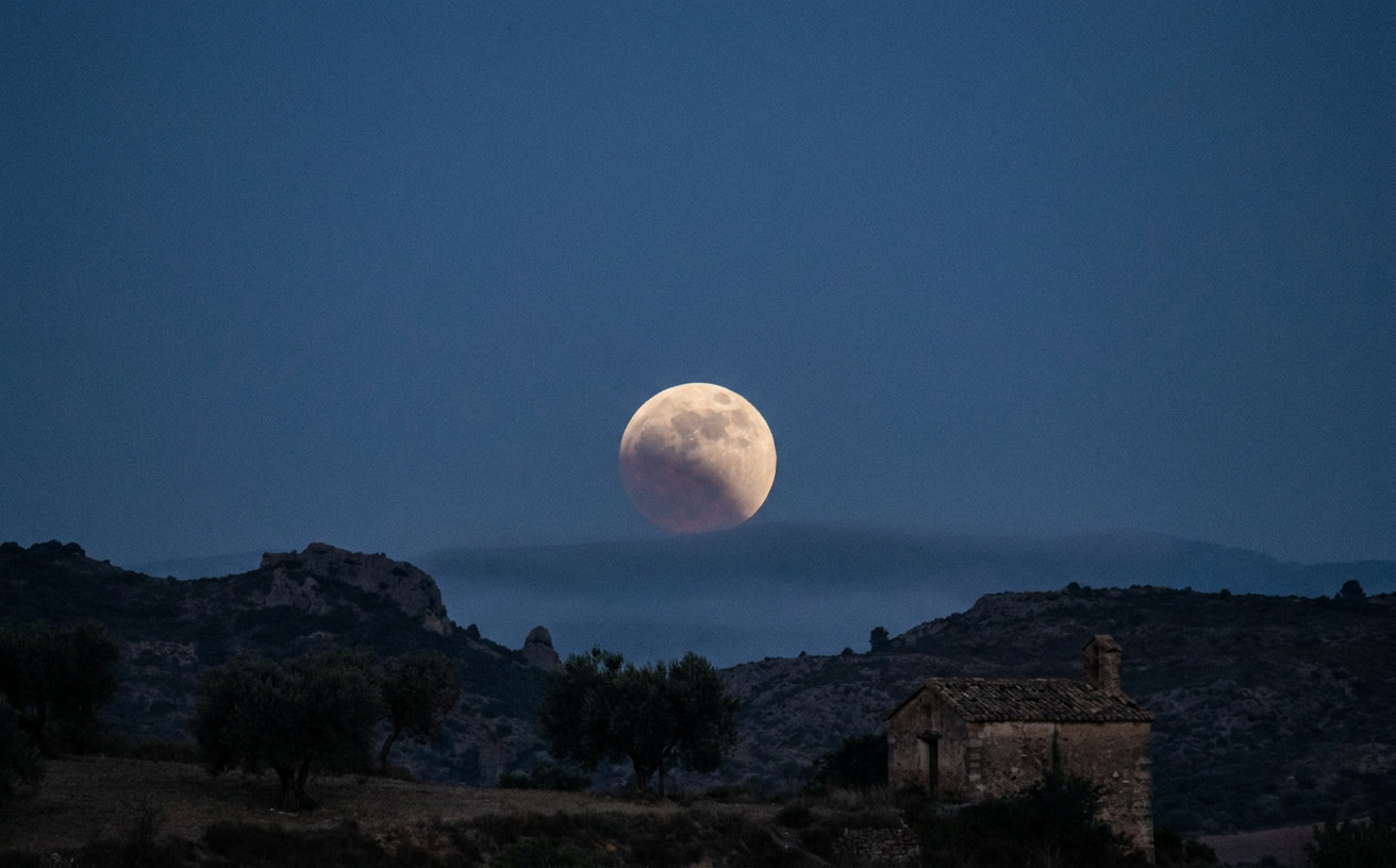 Mondfinsternis am 28. August: So ist sie in Spanien zu sehen