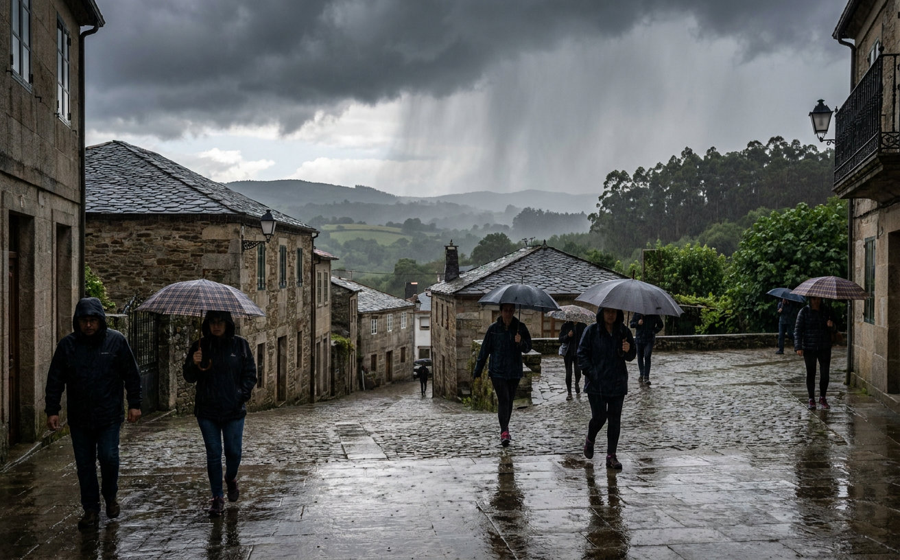 Neue DANA bringt Spanien Gewitter, Starkregen und einen Temperatursturz