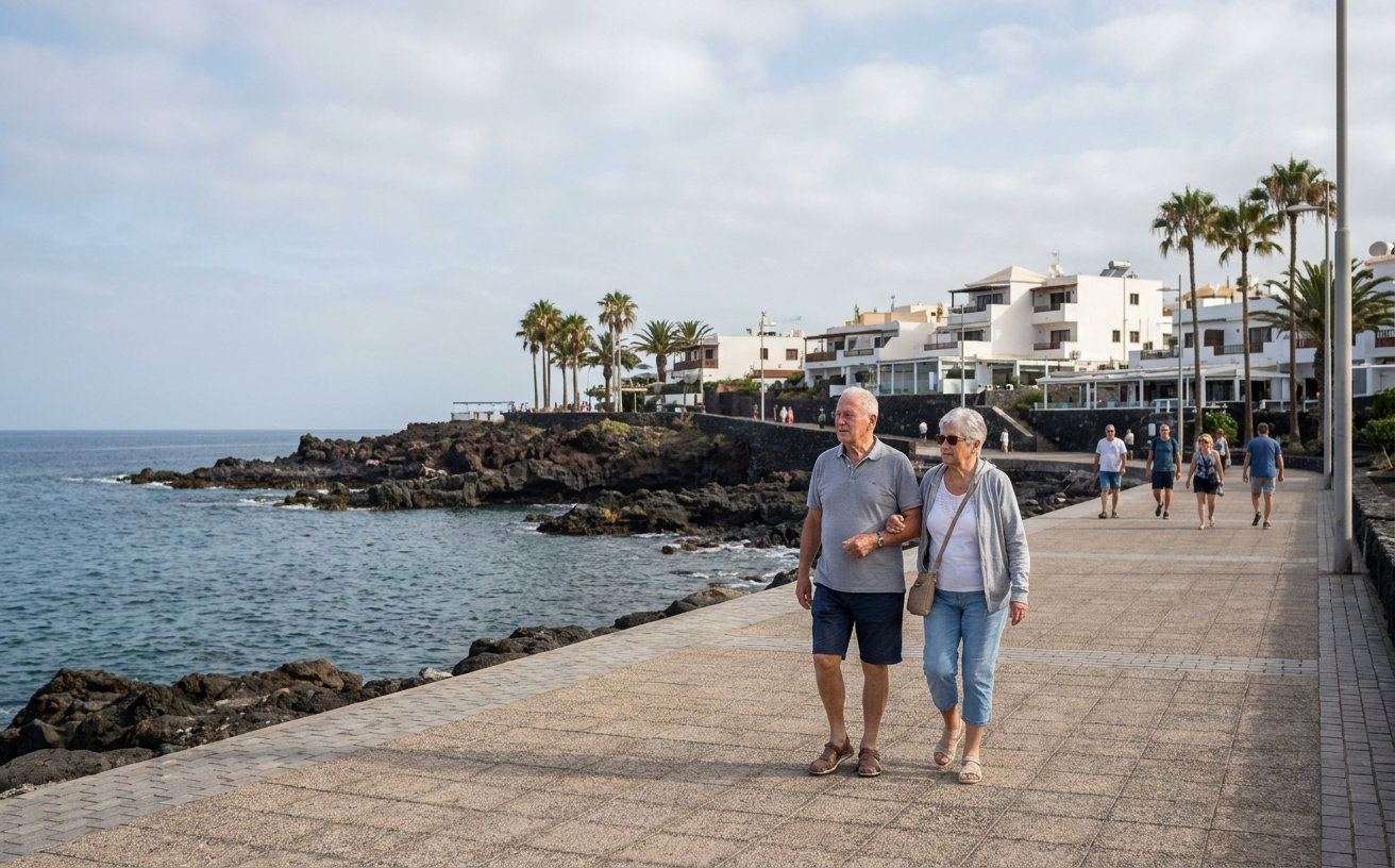 Renten auf den Kanaren steigen, bleiben aber unter Spaniens Durchschnitt