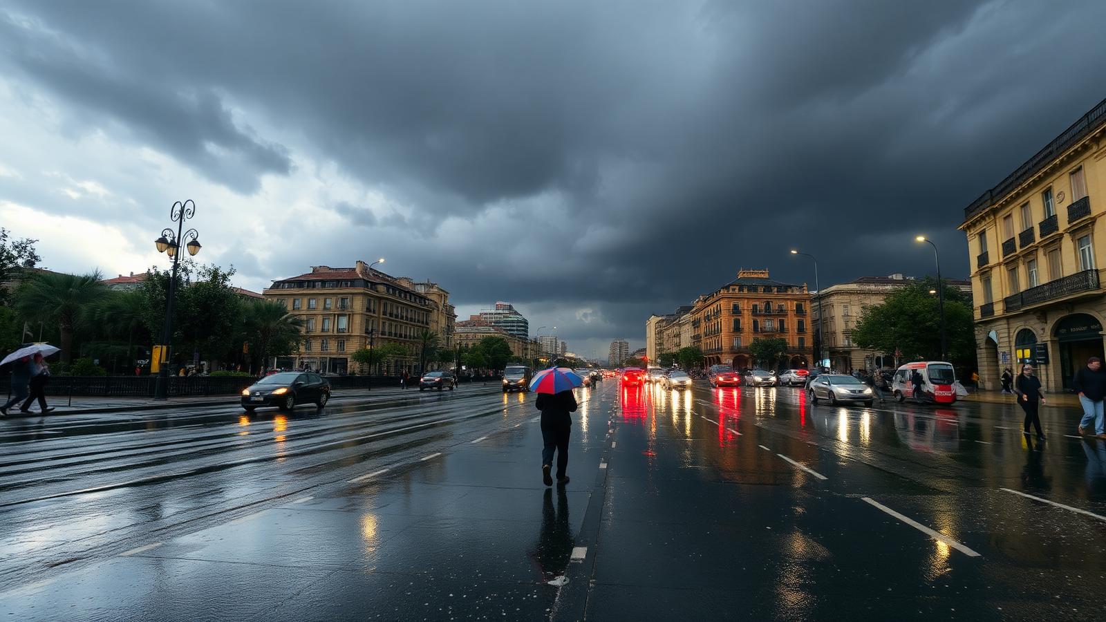 Unwetter in Katalonien: Rund 300 Notrufe nach Sturm und Hagel
