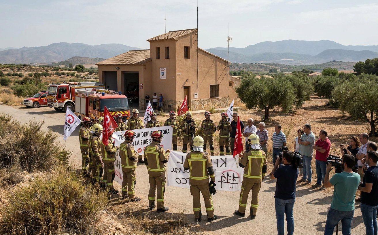 Waldbrand in Huesca: Feuerwehr hält an unbefristetem Streik fest