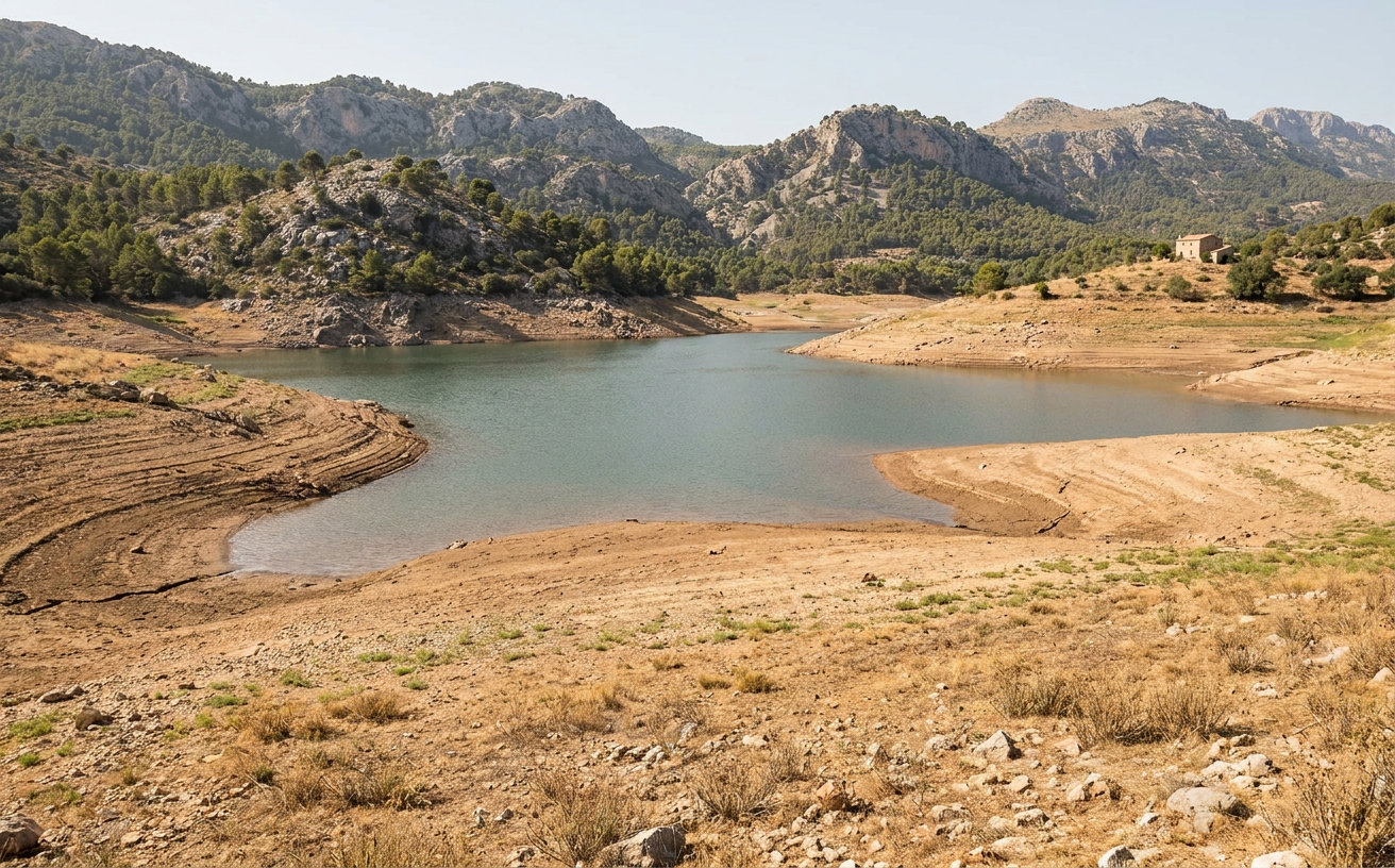 Wasserreserven der Balearen sinken auf 36 Prozent – Ibiza bei 33 Prozent