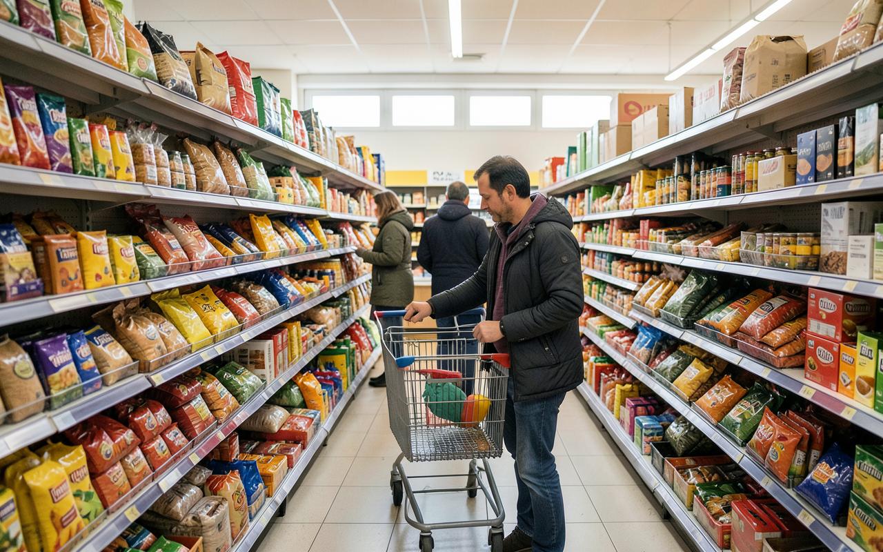 Zapfsäule in Spanien als Symbol für Inflation und steigende Alltagskosten